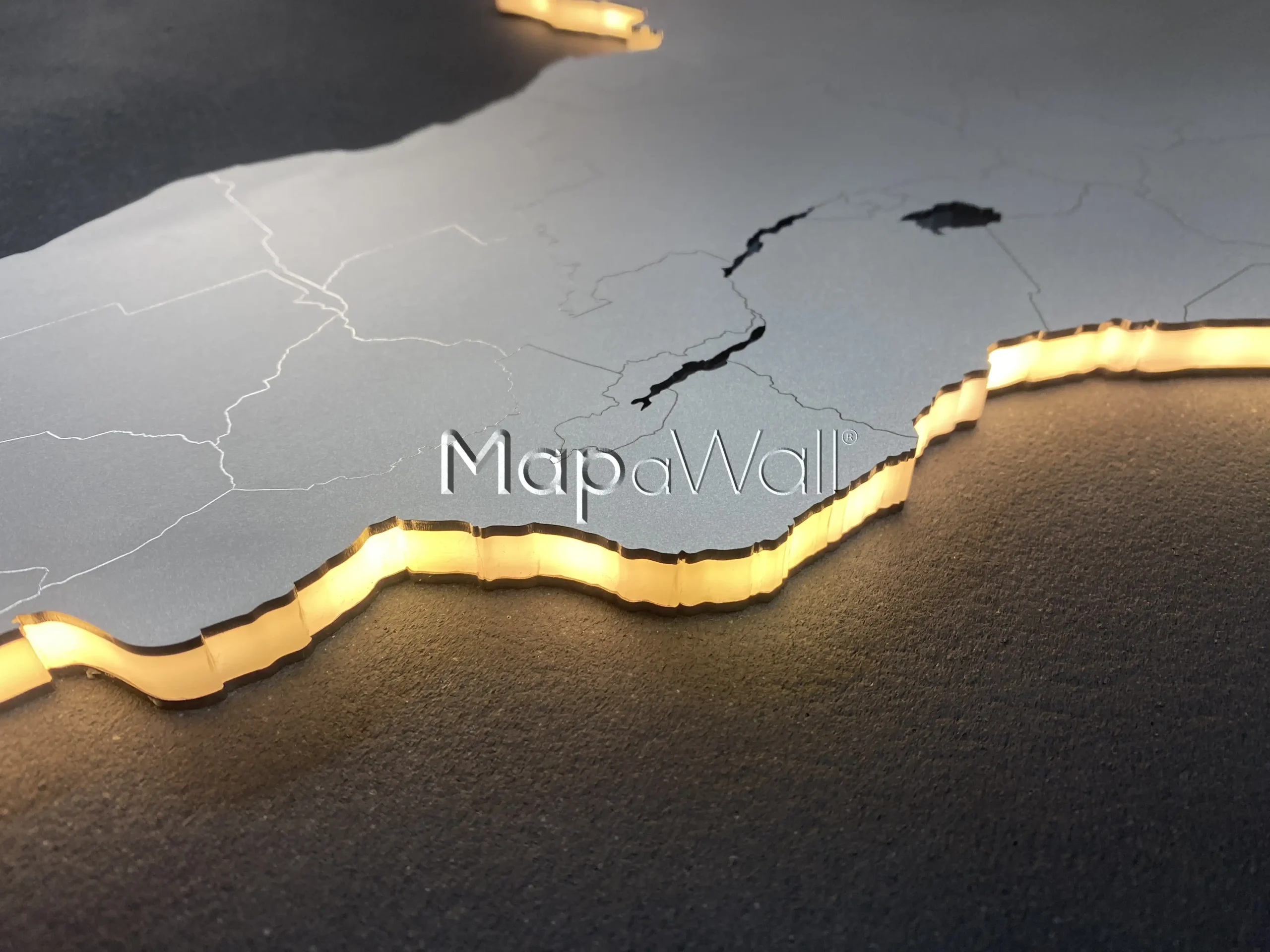 Warm and cold diffused LED